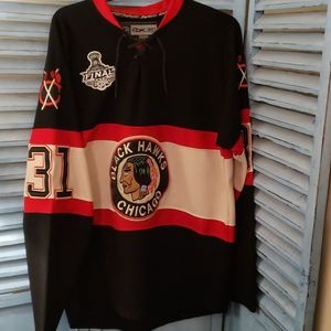 Authentic Blackhawks jersey
